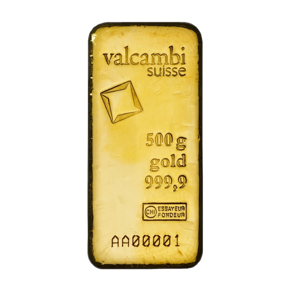 500 g Investment Gold Bar – Valcambi