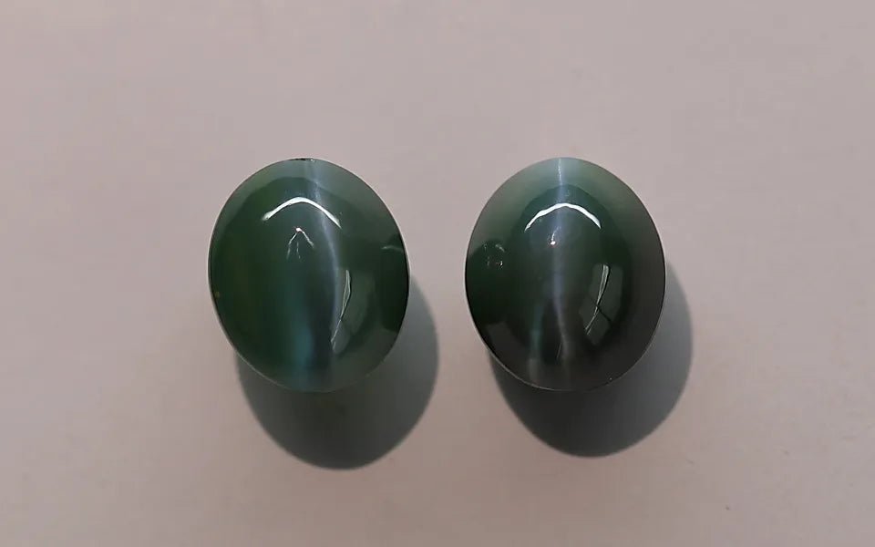 Alexandrite Cat's Eye Pair - 2.47 ct