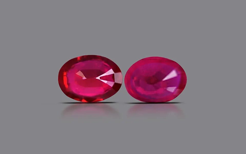 Burma Ruby Pair - 2.13 ct
