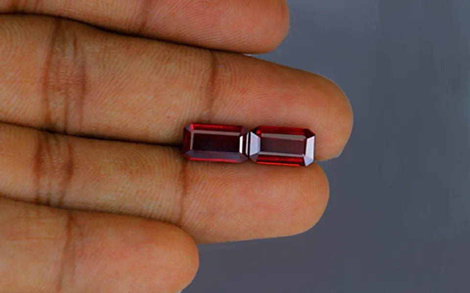 Mozambique Ruby Pair - 7.14 ct