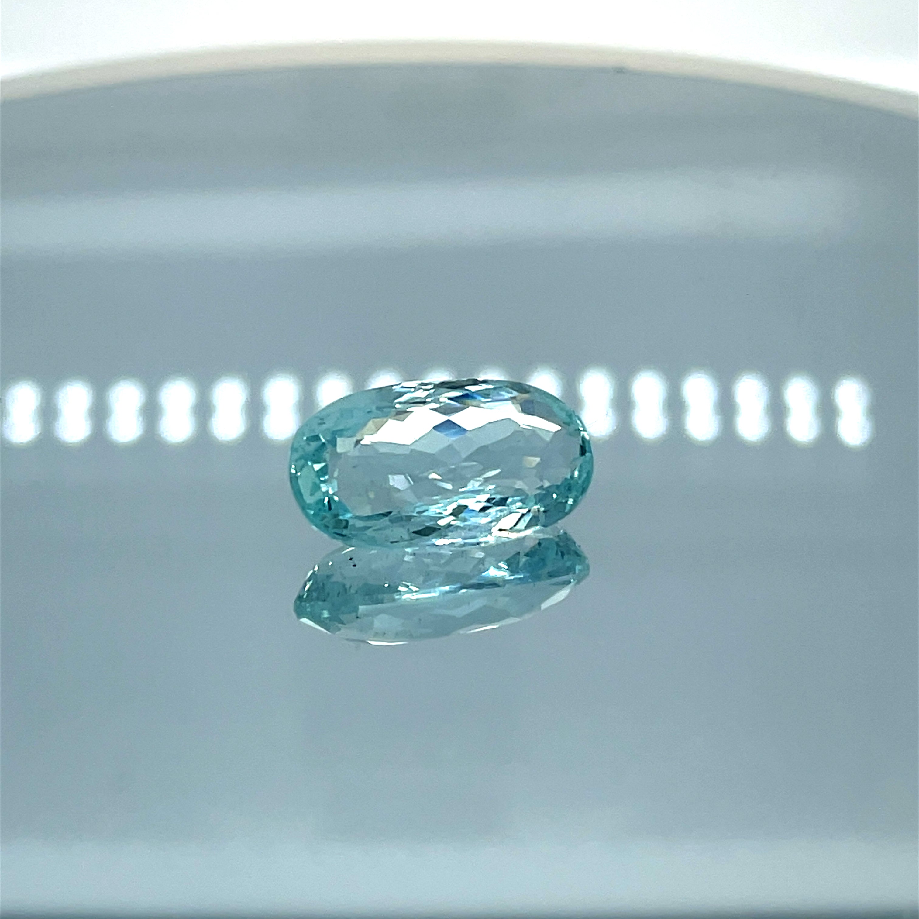 Natural Aquamarine 9.26 ct – Oval Cut, Untreated