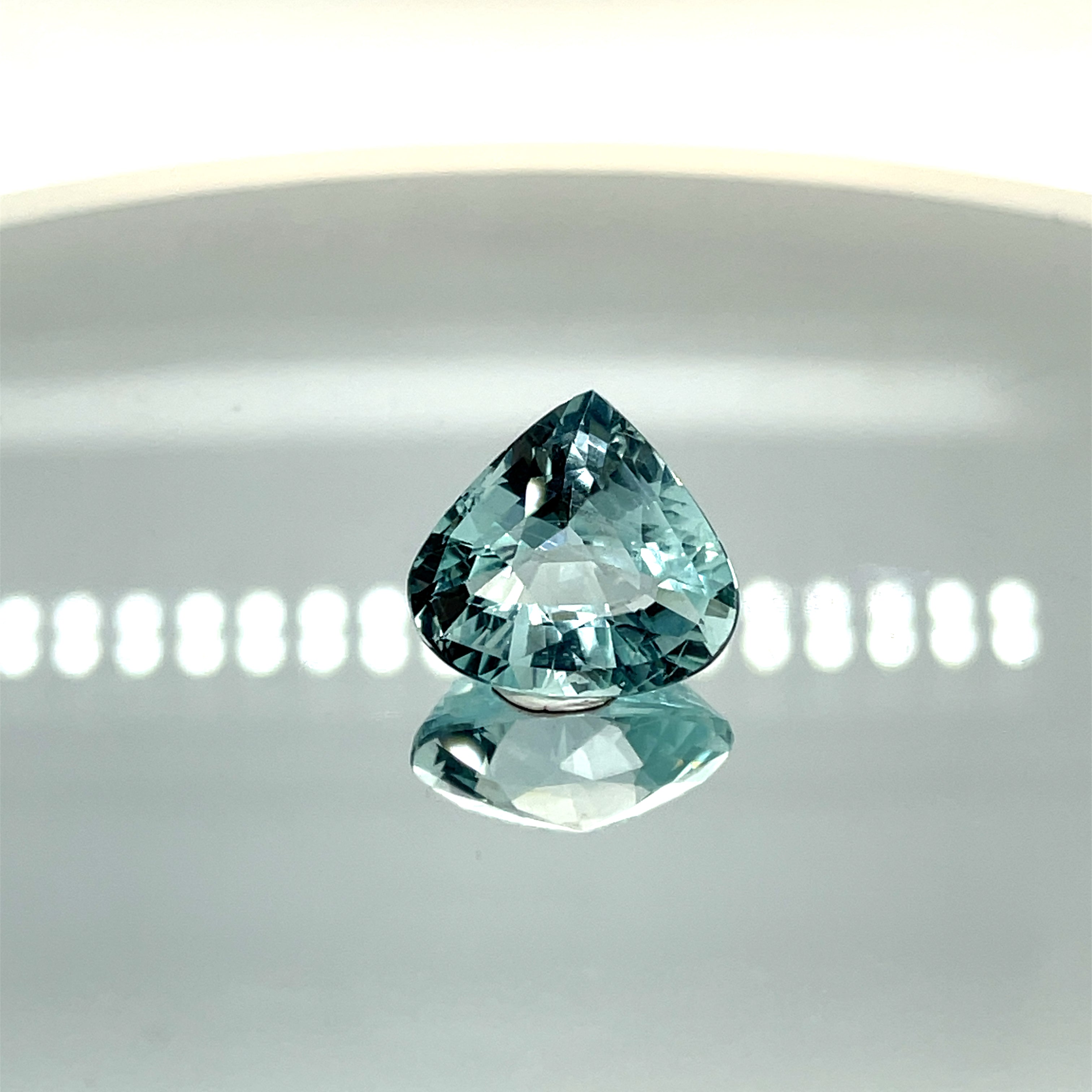 Natural Aquamarine 9.57 ct – Pear Cut, Untreated