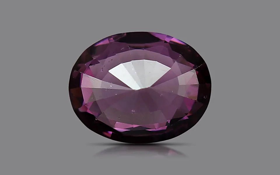 Natural Deep Purple Spinel 2.26 ct – Oval Cut, Untreated, IGI Certified
