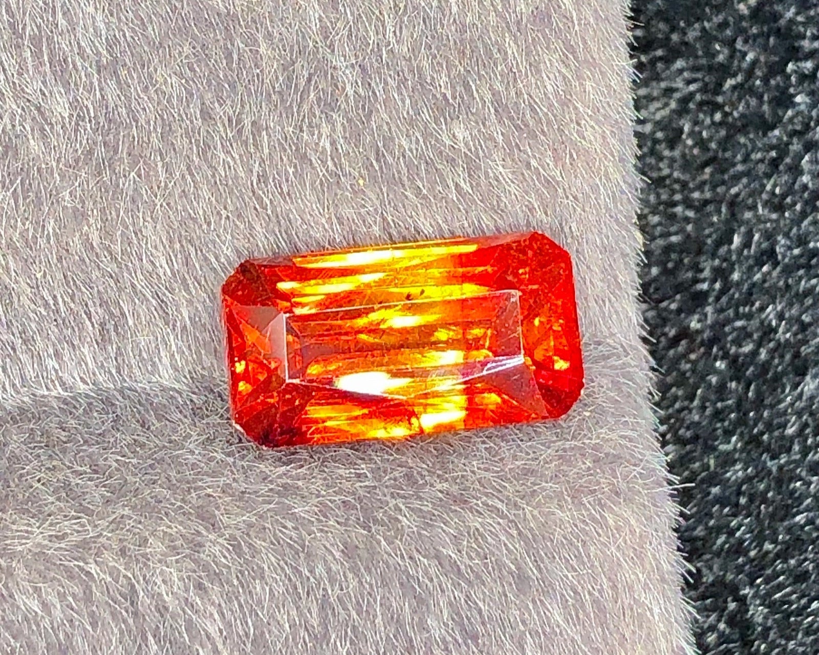 Natural Sphalerite 5.13 ct – Fancy Emerald Cut, Untreated, Spain