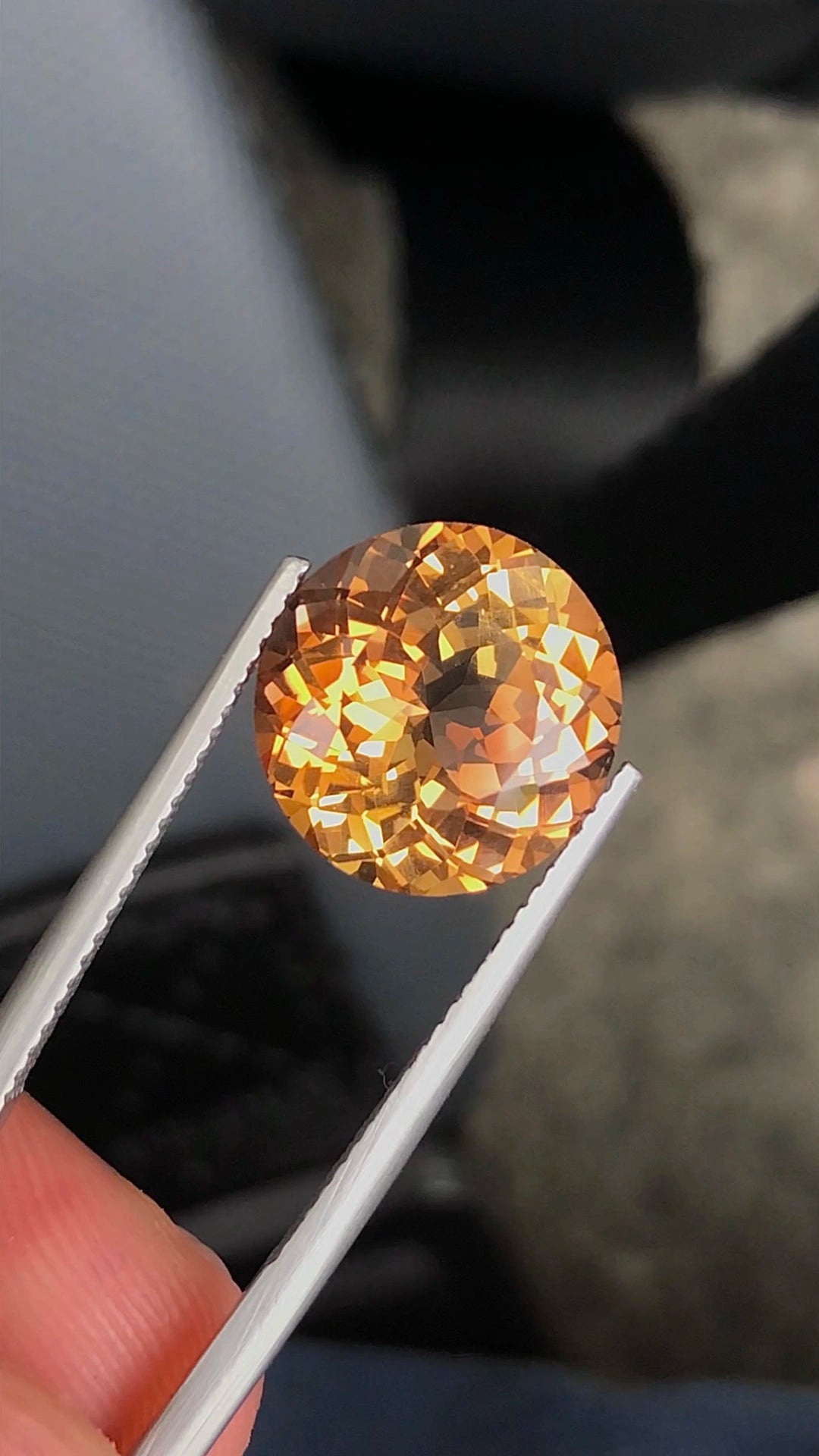 Natural Topaz 9.45 ct – Fancy Cut, Heat Treated