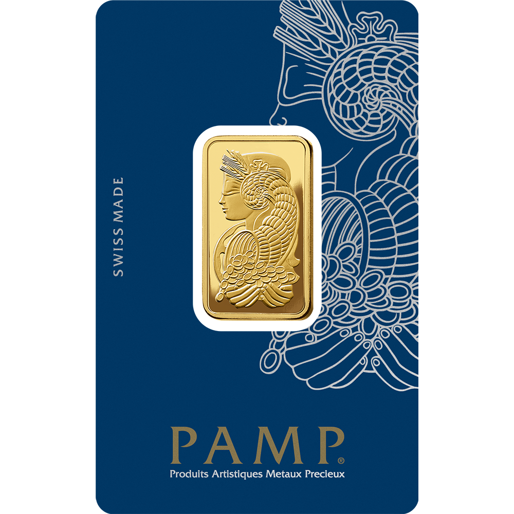 20 g Gold Minted Bar – PAMP Suisse (Lady Fortuna)